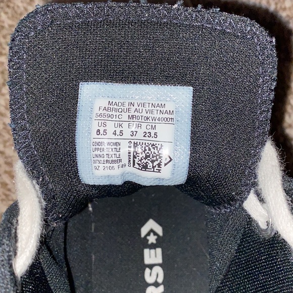 (SOLD) converse lugged chuck taylor all star high top - Picture 5 of 6